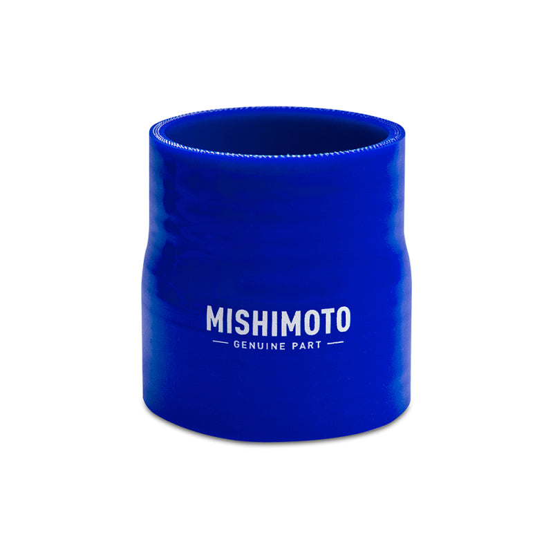Mishimoto 3 pulgadas. a 3,5 pulgadas. Acoplador de transición de silicona - Azul