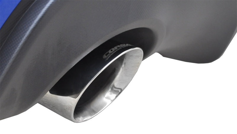 Corsa Polished Sport Cat-Back Exhaust (13-21 FRS/BRZ)
