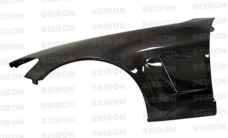 Guardabarros Seibon de fibra de carbono 10 mm más anchos (Honda S2000) 