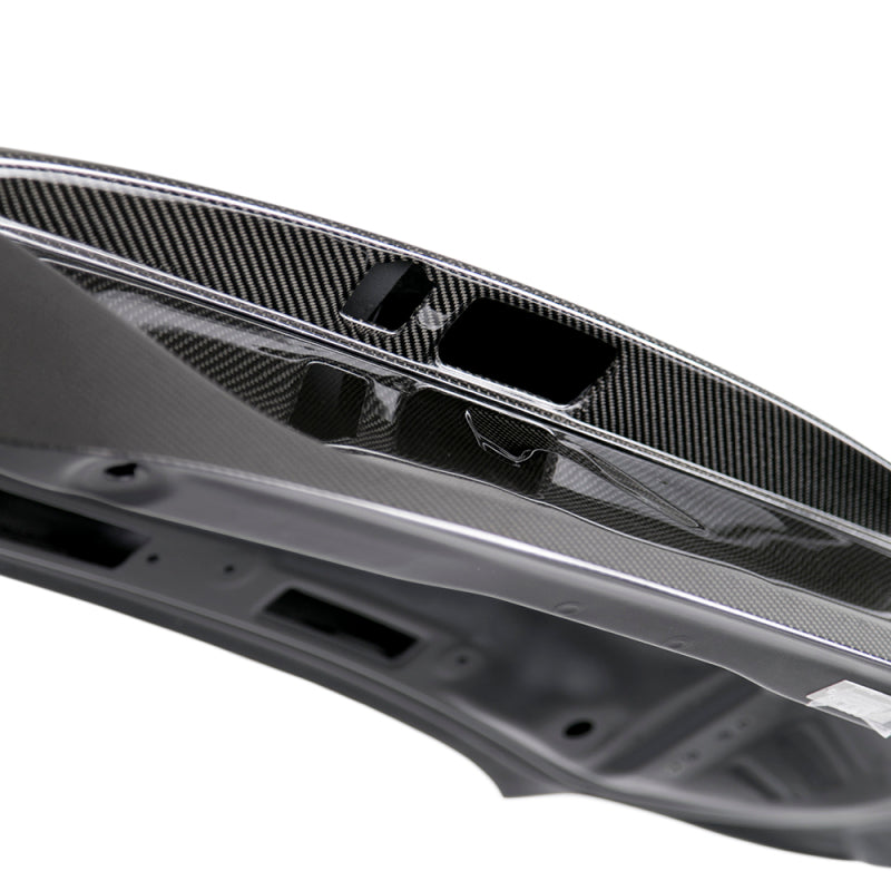 Tapa del maletero con acabado brillante de fibra de carbono Seibon FC4 (Honda Civic Coupé de 2 puertas 2016)