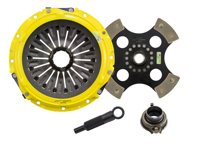 ACT Xtreme 4 Puck Solid Disc Clutch Kit (Evo 8/9)
