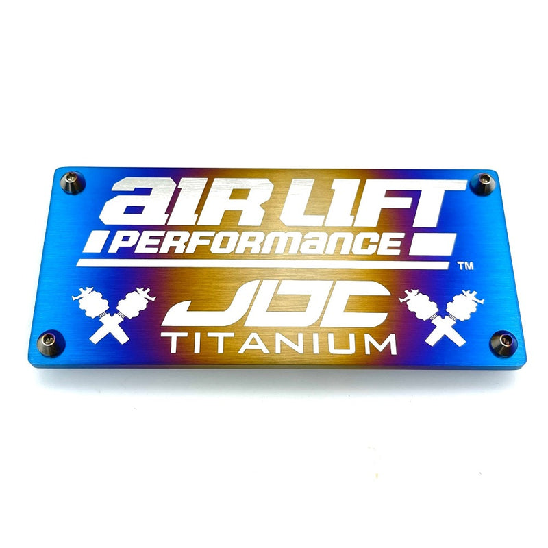 JDC Titanium Air lift 3P/3H Manifold Badge
