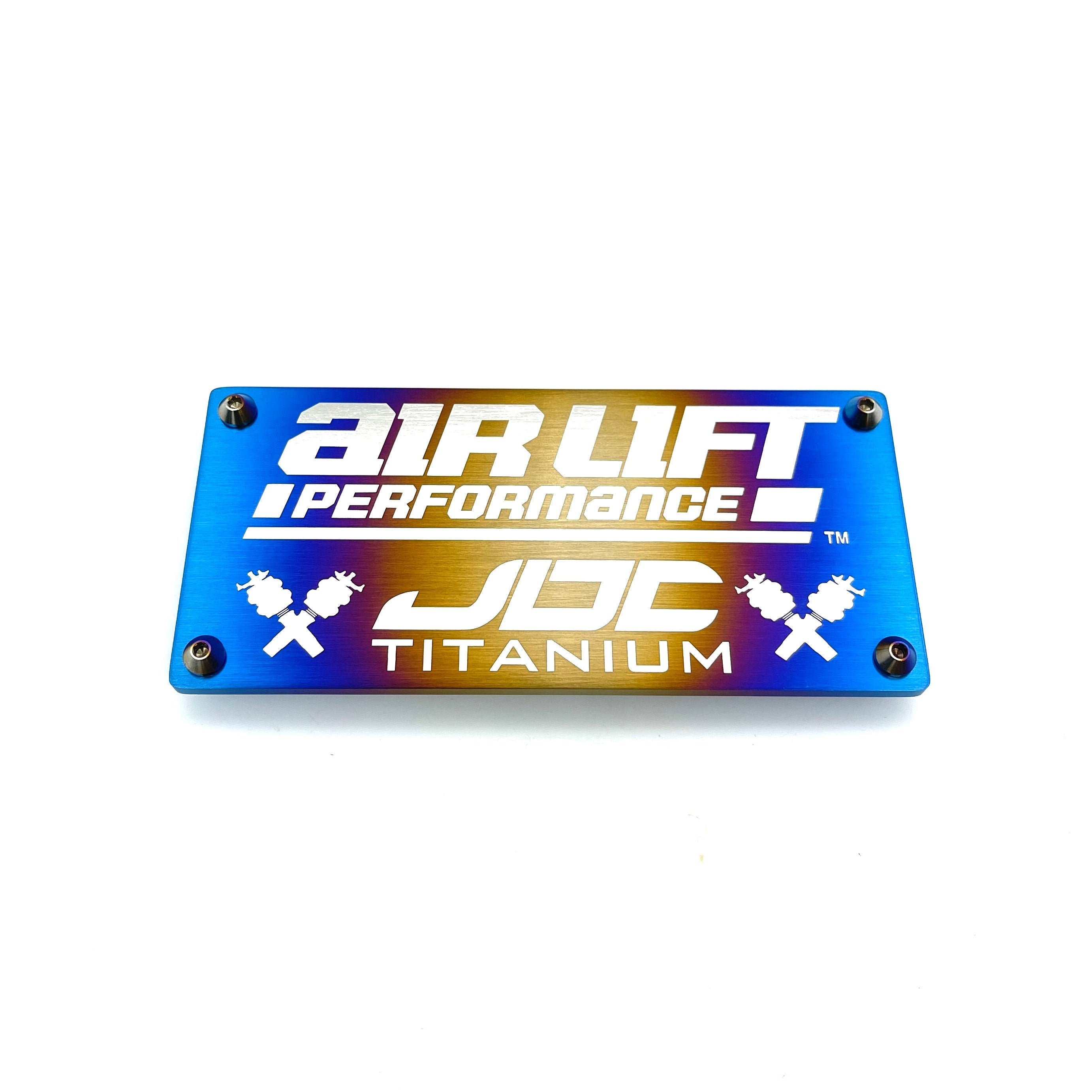 JDC Titanium Replacement Hardware for Air Lift 3P/3H Manifold Badge