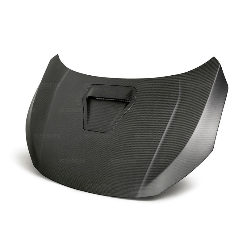 Seibon OEM-Style Dry Carbon Fiber Hood (17+ Civic Type-R)