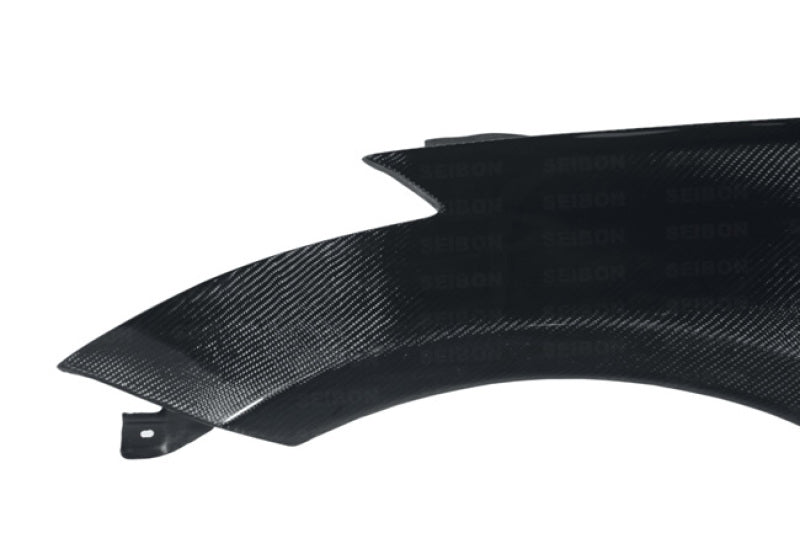 Guardabarros Seibon de fibra de carbono 10 mm más anchos (Nissan 350Z)