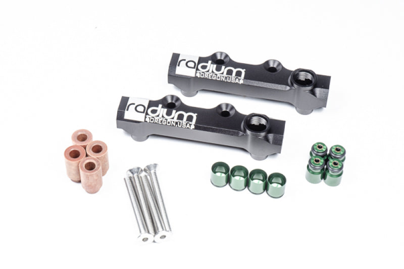 Radium Engineering 02-14 Subaru WRX Rieles de combustible de inyección de doble puerto (DPI) para kits 20-0489-00 / 01