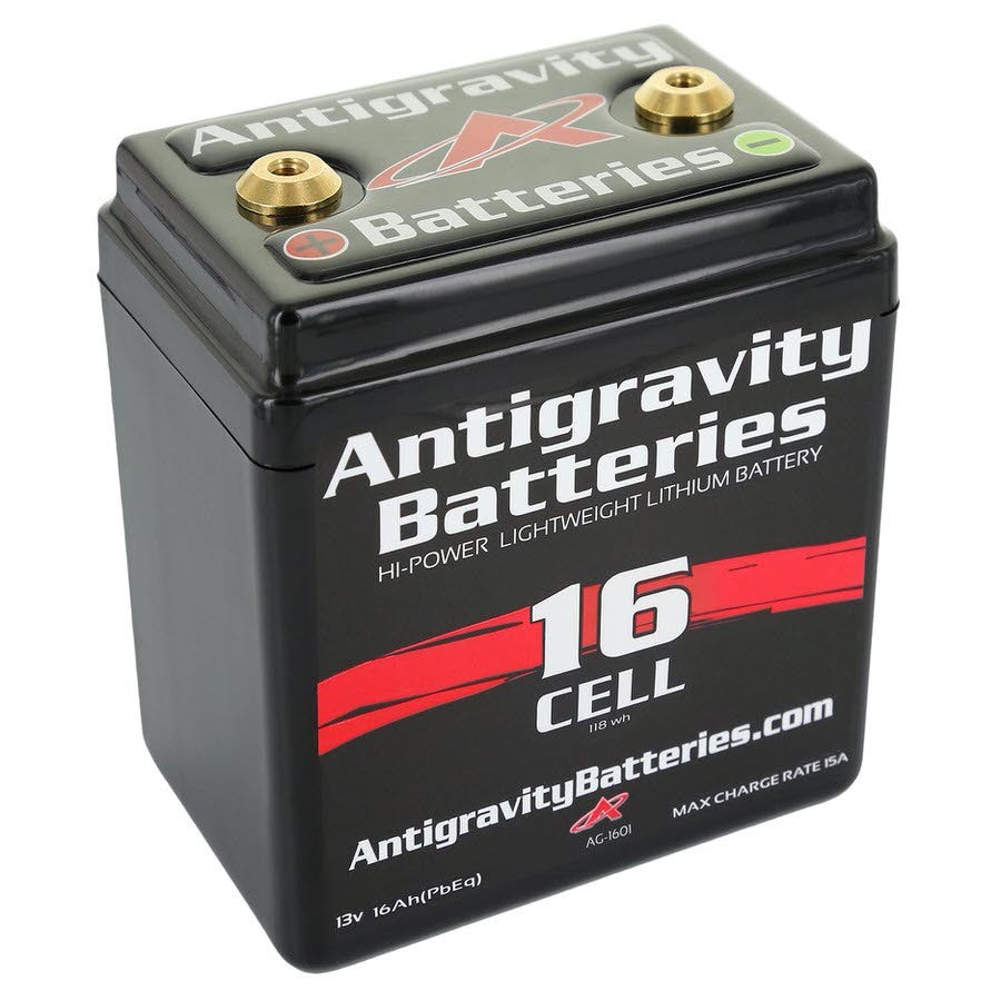 Baterías antigravedad Batería de litio 480CCA 12 voltios 4 libras 16 celdas