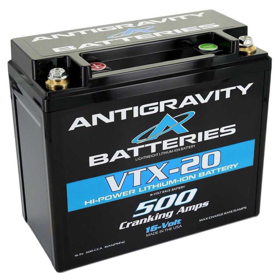 Baterías antigravedad Batería de litio 500CCA 16 voltios 4,5 libras 20 celdas