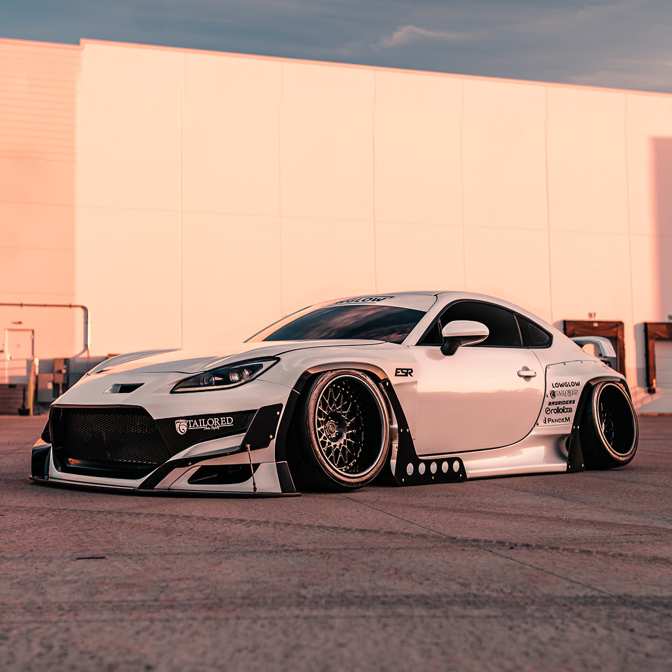 GReddy Rocket Bunny Full Wide-Body Aero Kit (Toyota GR86)