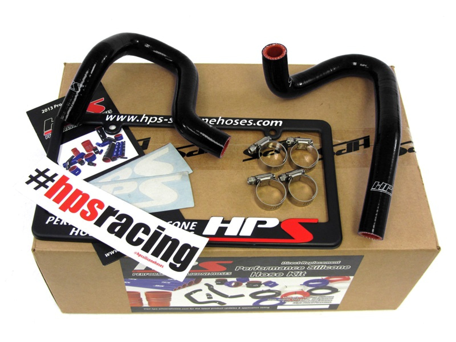 Kit de manguera de calentador de silicona negra reforzada HPS, refrigerante para Hyundai 10-14 Genesis Coupe 2.0T Turbo 4Cyl