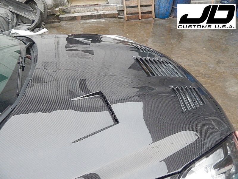 JDC TP Style FRP/CF Hood (09-15 R35 GT-R)