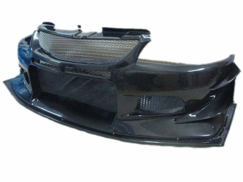 JDC Carbon Fiber Voltex Track Style Front Bumper (Evo 8/9) - JD Customs U.S.A
