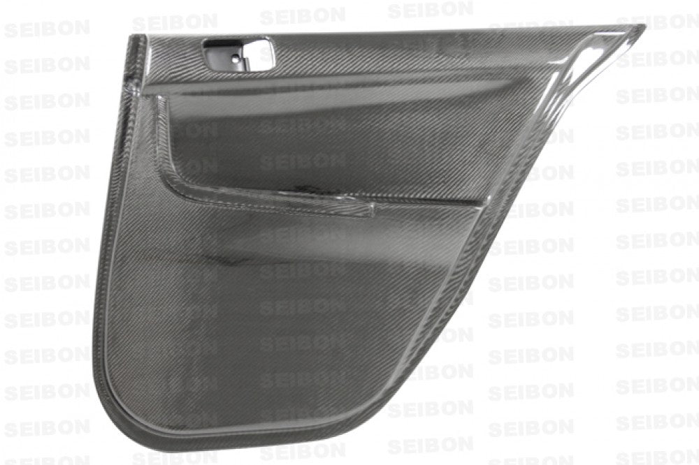 Paneles de puertas traseras de fibra de carbono Seibon (Evo X) 