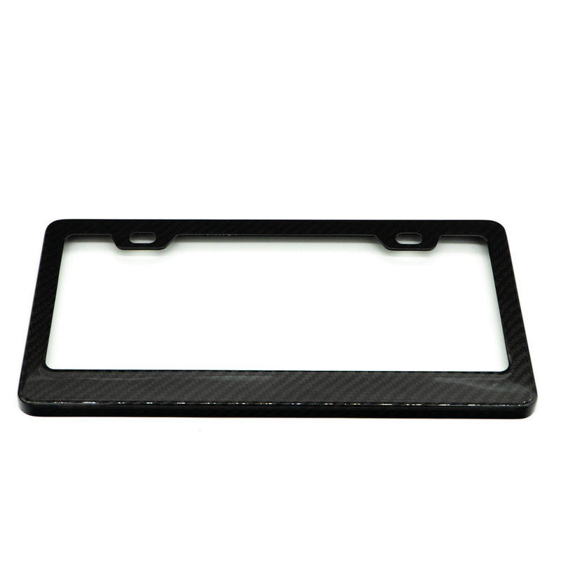 JDC Dry Carbon Fiber License Plate Frames (Gloss, Matte, &