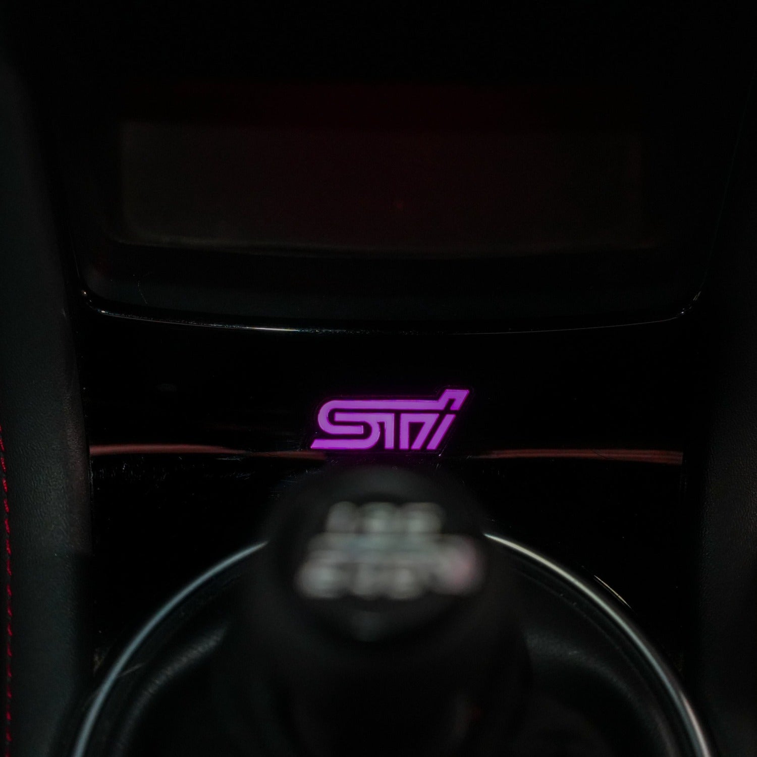 Insignia de ajuste de palanca de cambios STI con logotipos iluminados 2008-2021 STI