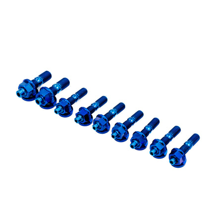 JDC Titanium Exhaust Manifold Stud Kit (Evo 1-9/ 2G DSM)