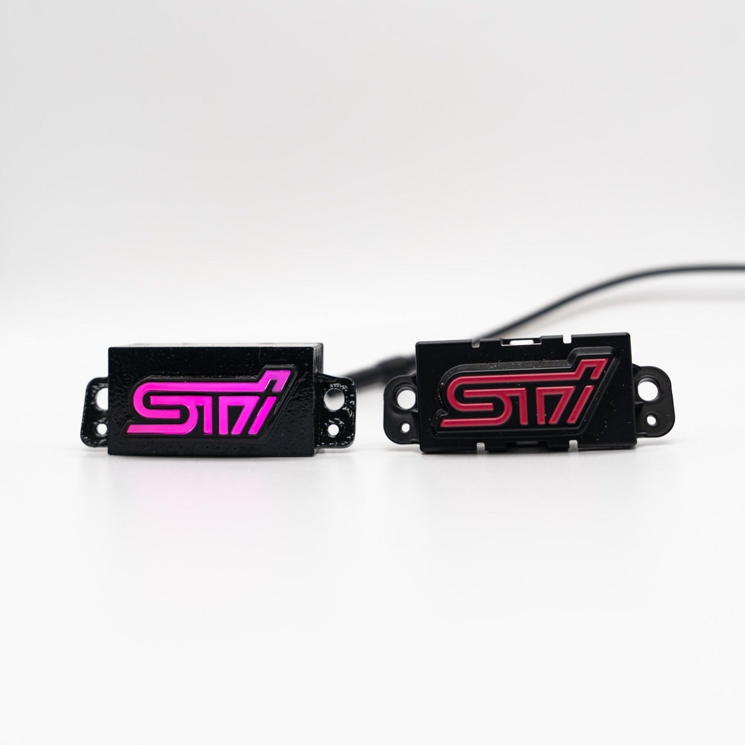 Lit Logos STI Shifter Trim Badge 2008-2021 STI