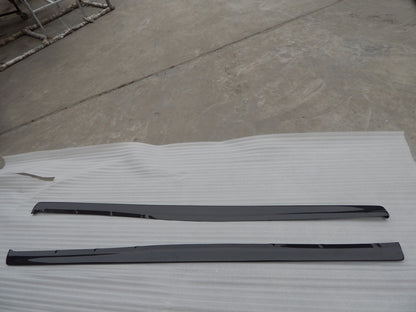 JDC Carbon Fiber Side Skirt Extensions (2003-2006 Mitsubishi Lancer Evolution) - JD Customs U.S.A