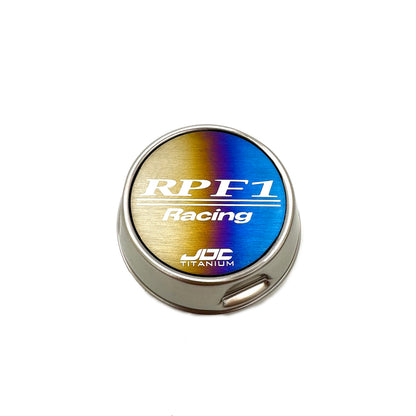 JDC Titanium Enkei RPF1 Wheel Center Cap Plaques