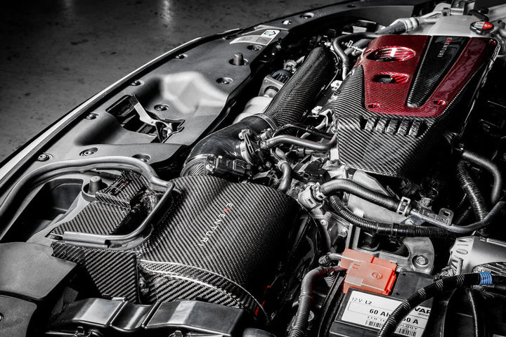 Eventuri Carbon Kevlar Engine Cover - Honda FK8 Civic Type R