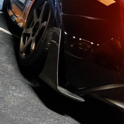 Rexpeed V3 Carbon Fiber Rear Side Spats (22+ GR86/BRZ) - Rexpeed