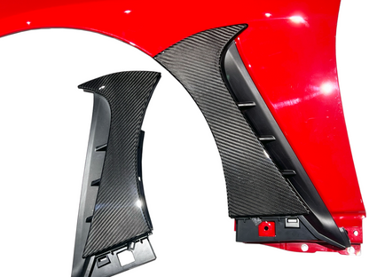 Rexpeed Dry Carbon Fender Vents Front Cover (22+ GR86/BRZ) - Rexpeed