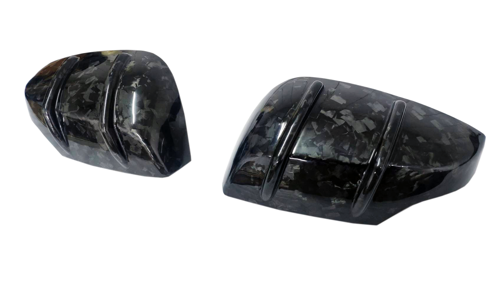 Cubiertas de espejos de carbono forjado estilo Rexpeed RA-R (15-20 WRX/STI)