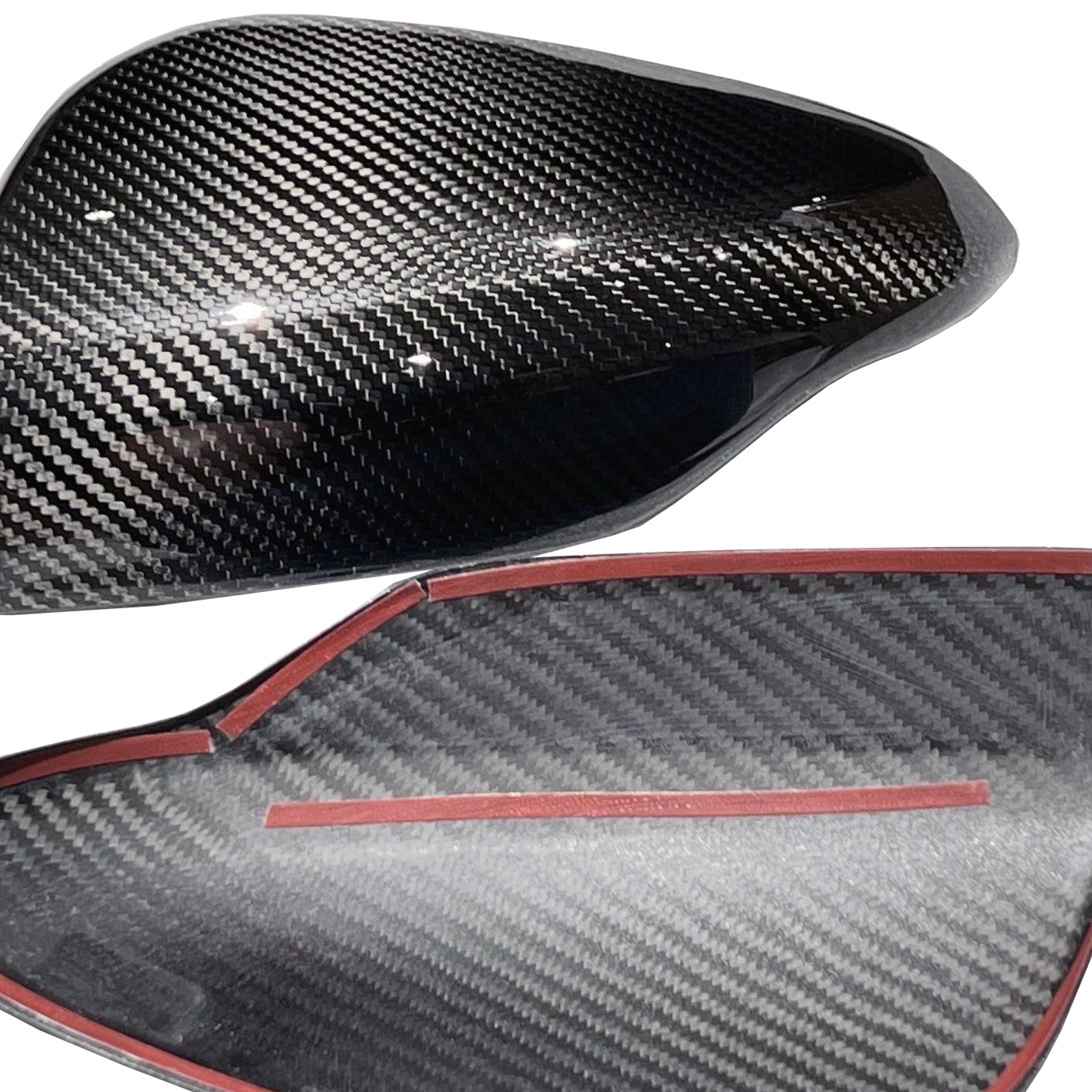 Rexpeed Dry Carbon Mirror Covers (22+ WRX)