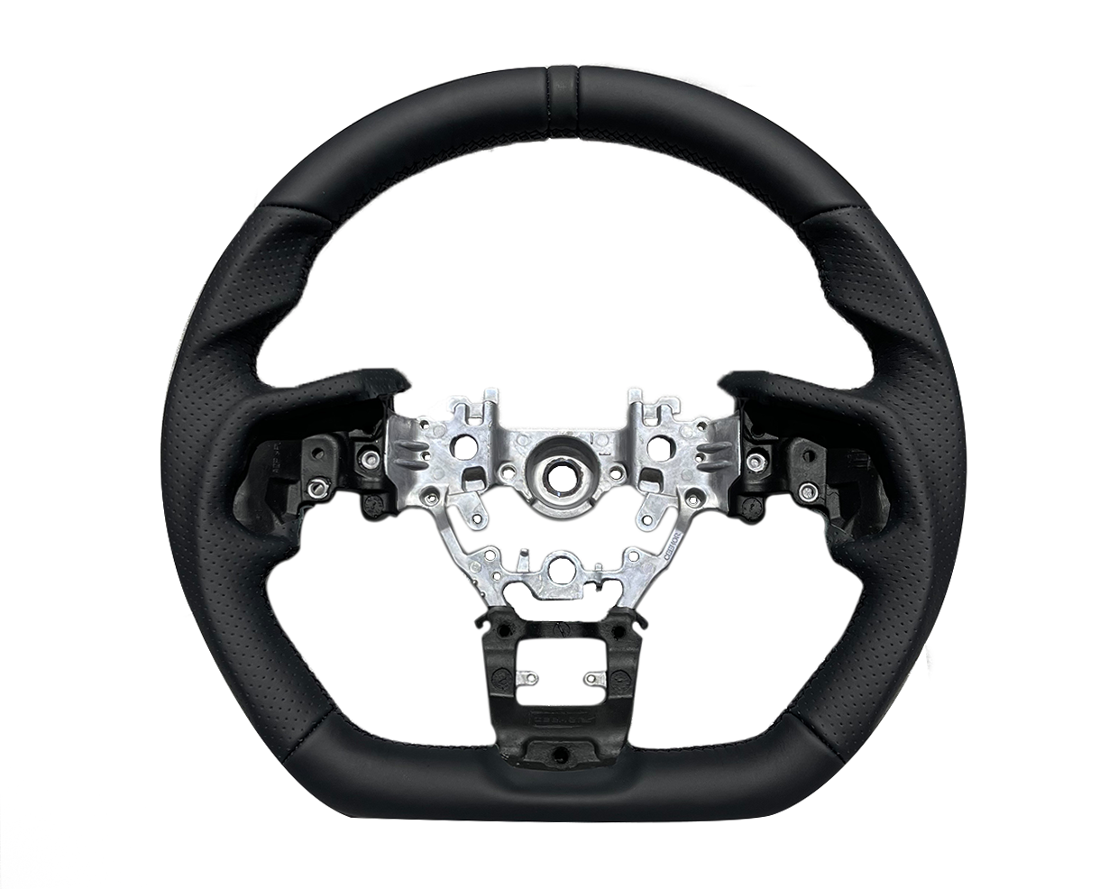 Rexpeed Black Leather Steering Wheel (22+ WRX)