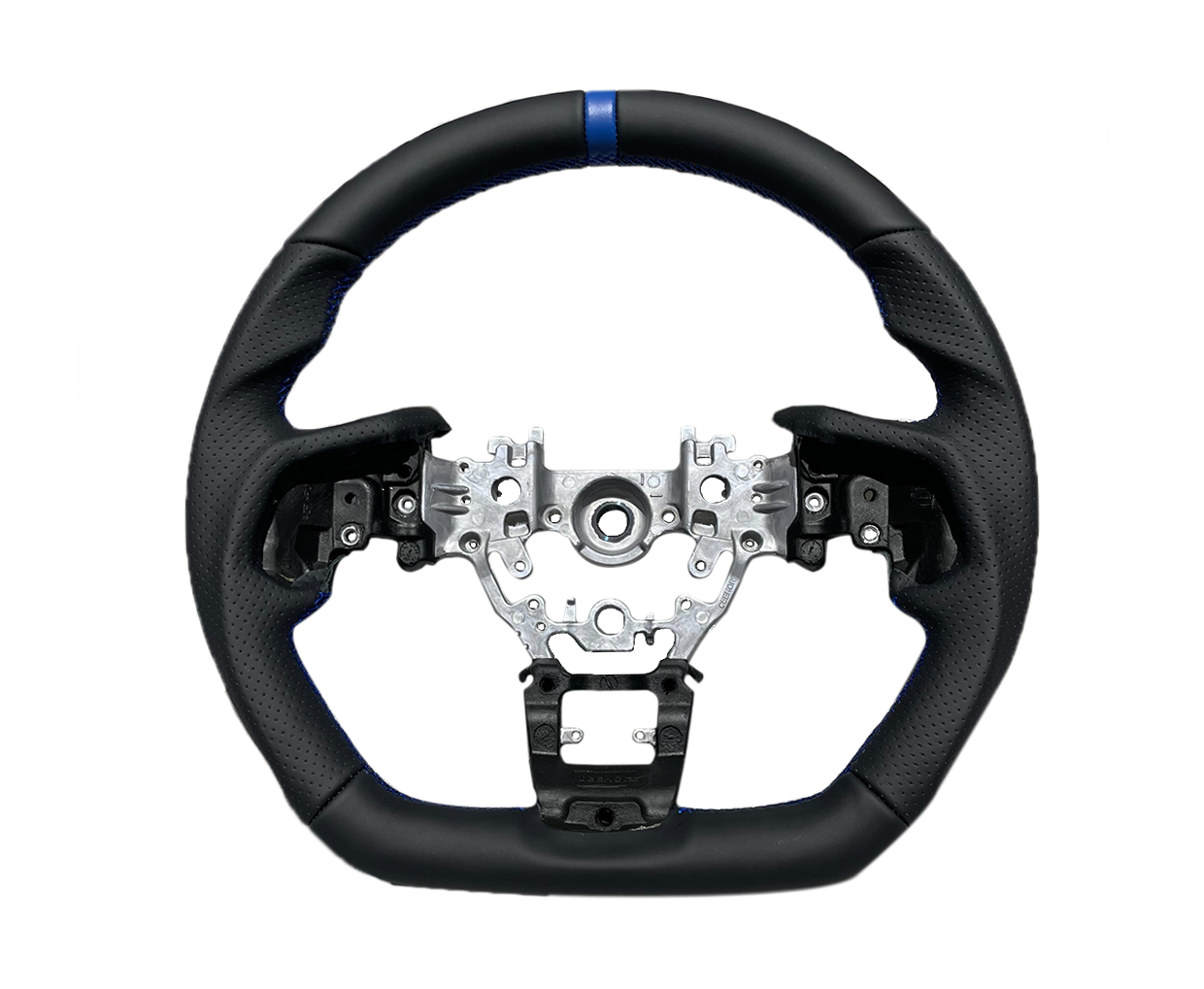 Rexpeed Black Leather Steering Wheel (22+ WRX)