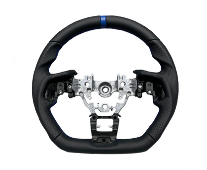 Volante de cuero negro Rexspeed (22+ WRX)