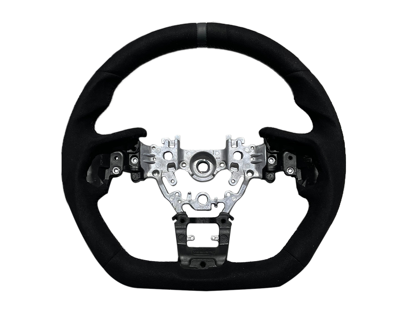 Rexpeed Black Suede Steering Wheel (22+ WRX)