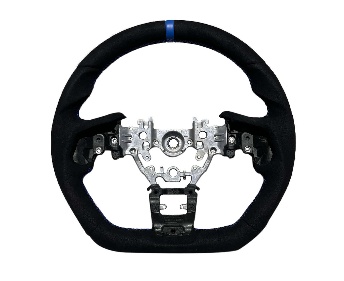 Rexpeed Black Suede Steering Wheel (22+ WRX)