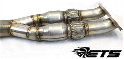 ETS 3"-4" Y-Pipe (R35 GT-R) - JD Customs U.S.A