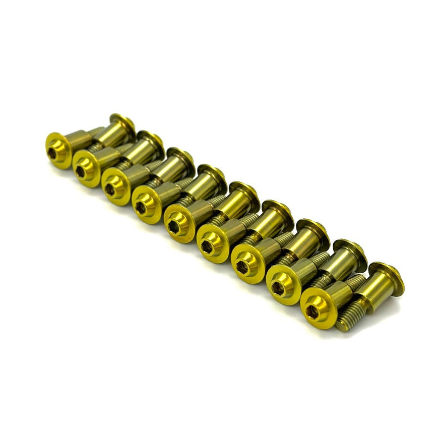 JDC Titanium Valve Cover Hardware Replacement Kit (Evo X) - 6