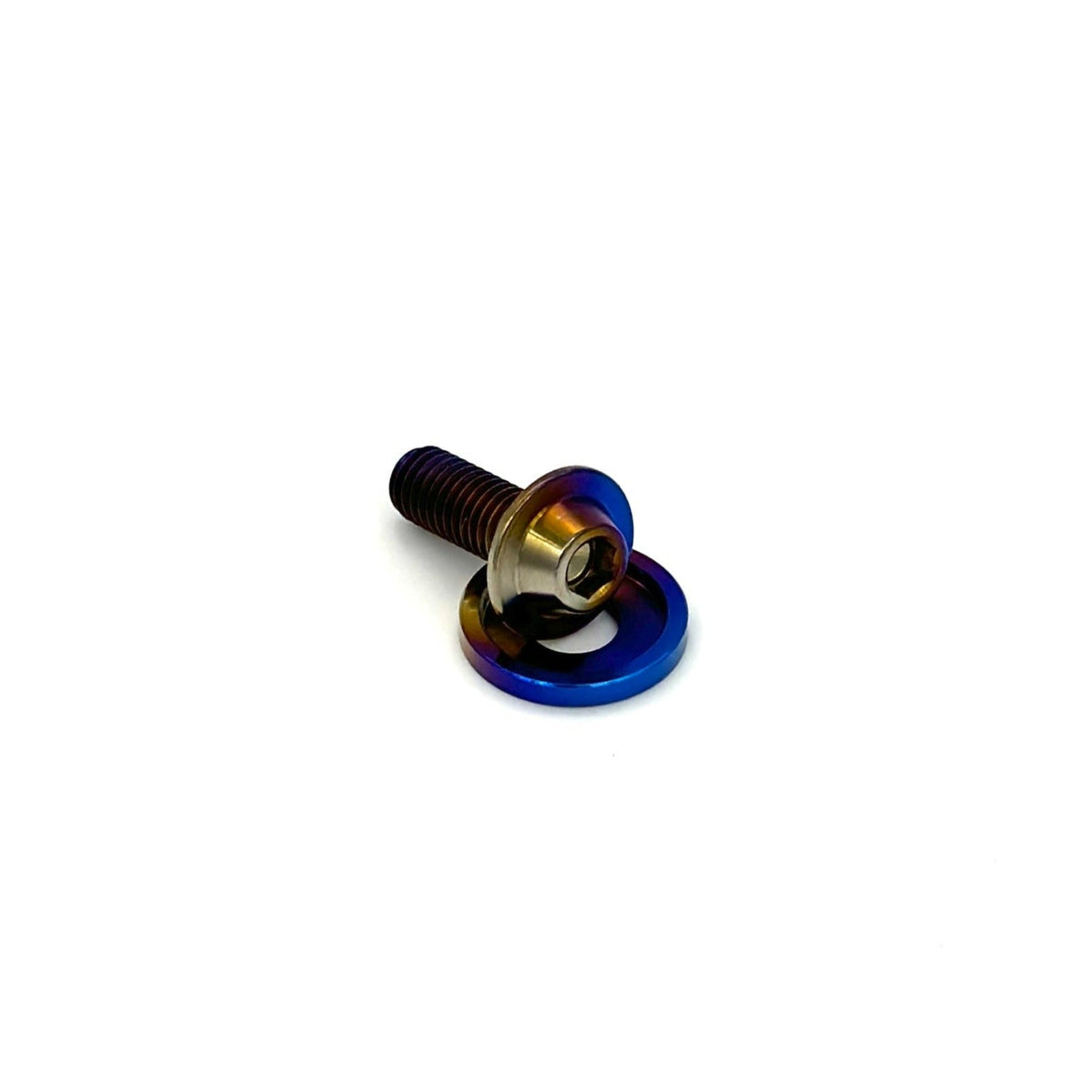 JDC チタン Flush-Fit Bolt/Washer キット (M6x1.0) - 7