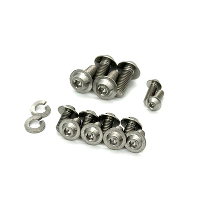 JDC Titanium Interior Door Hardware Kit (Evo 8/9)