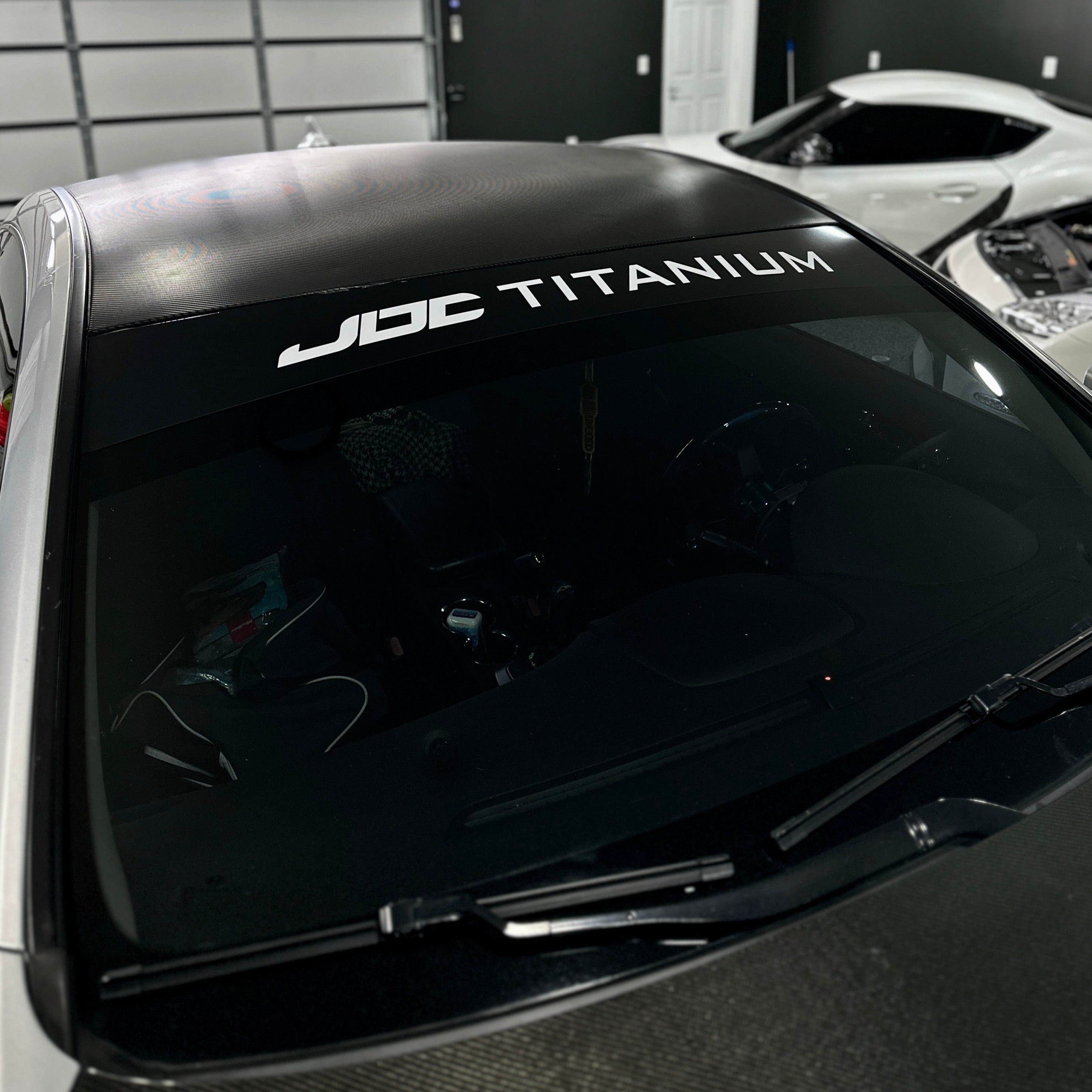 JDC Titanium Windshield Banner (Universal)