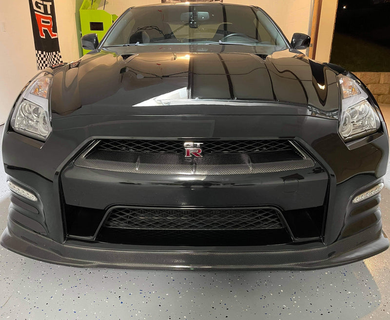 Rexpeed Mi-Style Dry Carbon Fiber Front Grille (12-16 GT-R)