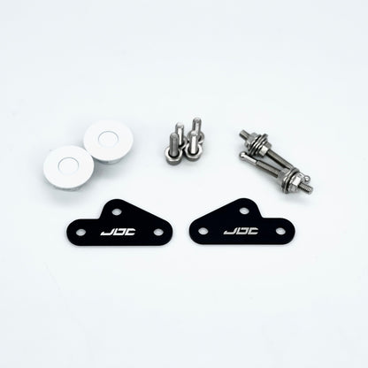 JDC Front Bumper Quick Release | Side Kit (Evo 8/9) - JD Customs U.S.A