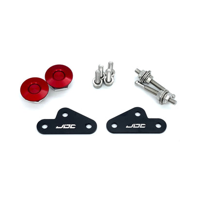 JDC Front Bumper Quick Release | Side Kit (Evo 8/9) - JD Customs U.S.A