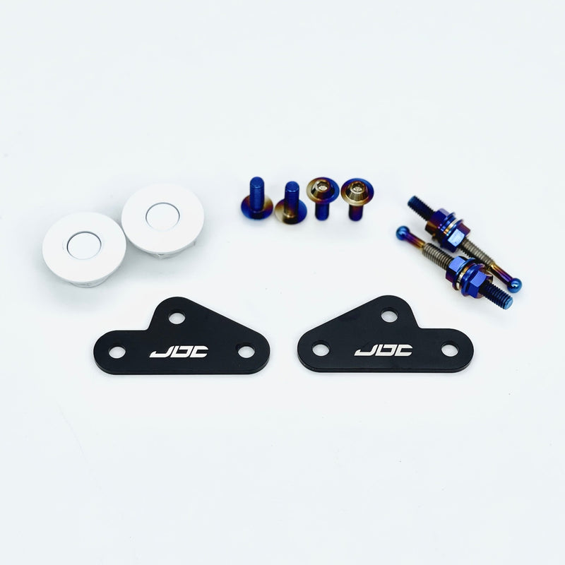 JDC Front Bumper Quick Release | Side Kit (Evo 8/9) - JD Customs U.S.A