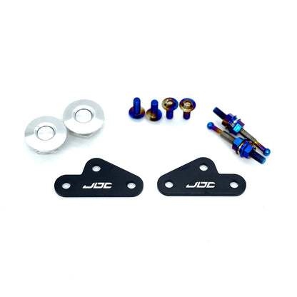 JDC Front Bumper Quick Release | Side Kit (Evo 8/9) - JD Customs U.S.A