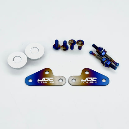 JDC Front Bumper Quick Release | Side Kit (Evo 8/9) - JD Customs U.S.A