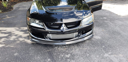 JDC Do-Luck Style Carbon Fiber Front Lip (2003-2005 Mitsubishi Lancer Evolution) - JD Customs U.S.A