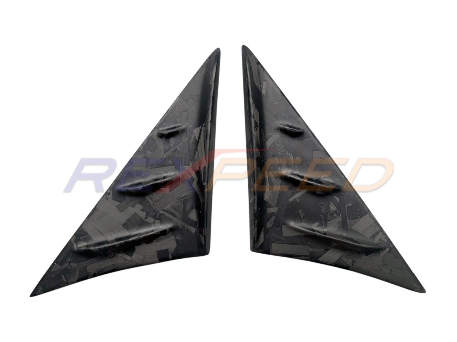 Rexpeed V1 Forged Carbon Anti-Buffeting Wind Deflector (MK5 Supra) *Clearance*