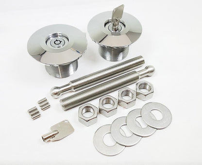 QL-50L-LP Lockable Quik-Latch Hood Pin Sets - JD Customs U.S.A