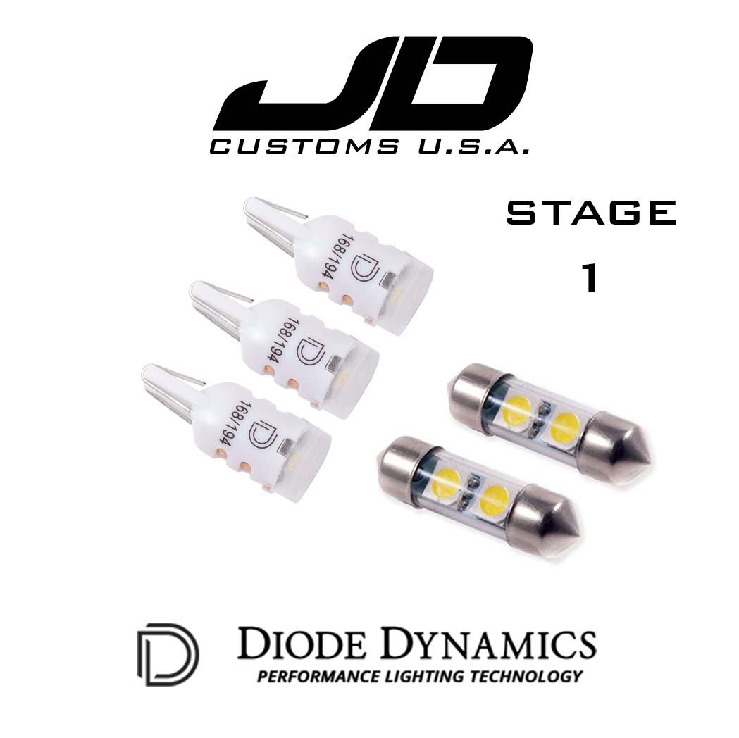 Kit de repuesto de bombilla LED interior JDC (Evo 8/9)
