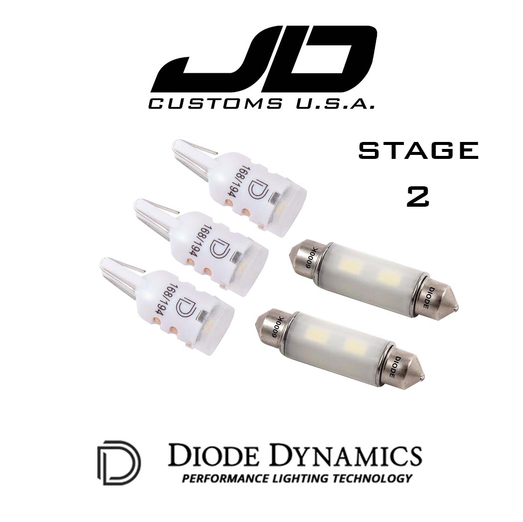 Kit de repuesto de bombilla LED interior JDC (Evo 8/9)