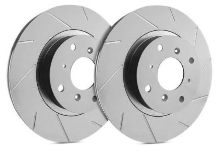 SP Performance Slotted Rotors with ZRC Coating | Front Pair (Evo 8/9)